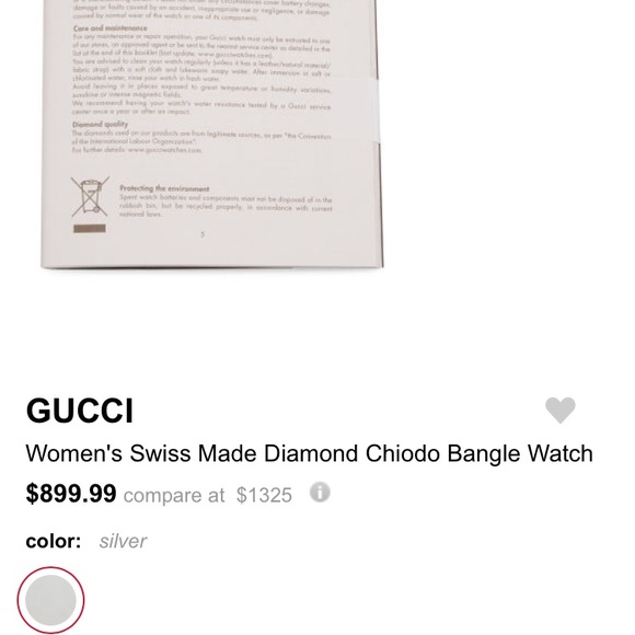 Gucci womens watch - Picture 8 of 8
